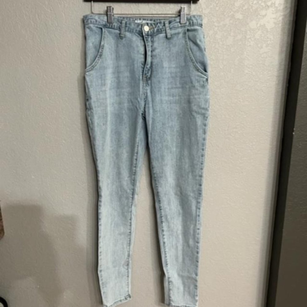 Women's By Egreis Mom Jeans Pants Comfort Size M